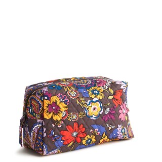 Foto 1 | Bolsa De Cosméticos Vera Bradley De Algodón, Grande Y Colorido, Ramo - Venta Internacional.