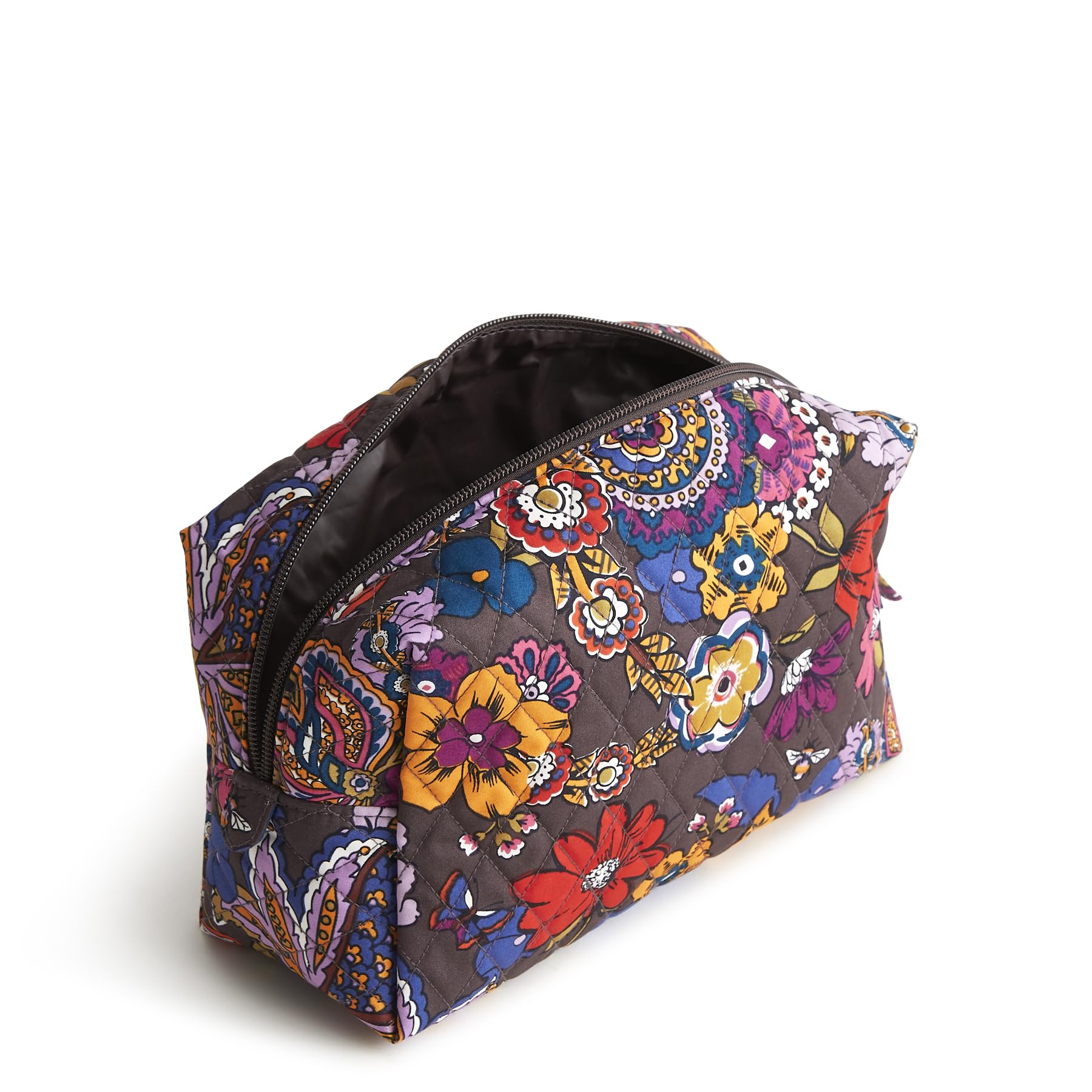 Foto 2 | Bolsa De Cosméticos Vera Bradley De Algodón, Grande Y Colorido, Ramo - Venta Internacional.