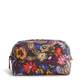 Foto 3 | Bolsa De Cosméticos Vera Bradley De Algodón, Grande Y Colorido, Ramo - Venta Internacional.