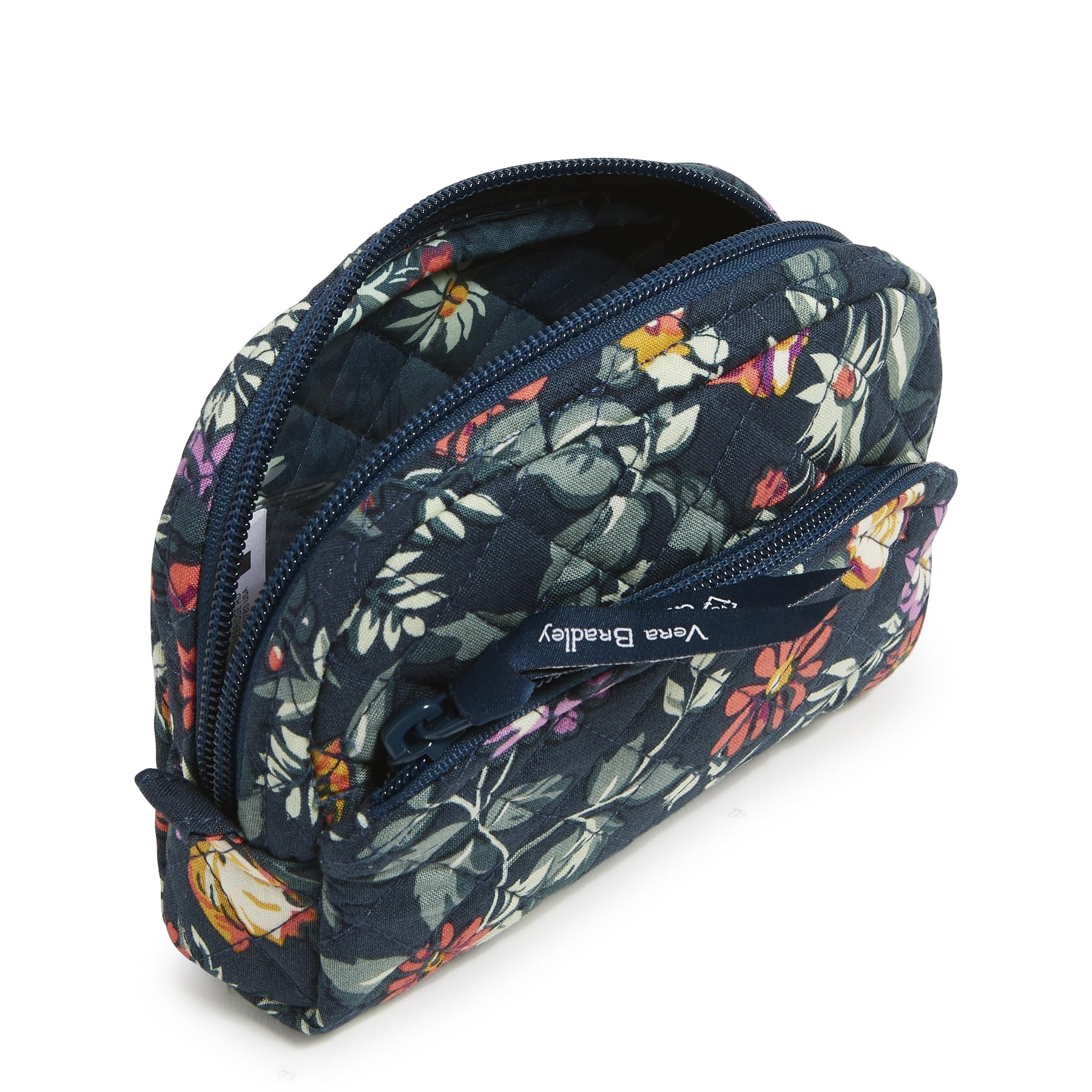 Foto 3 pulgar | Bolsa Organizadora De Maquillaje Para Cosméticos Vera Bradley, Diseño Floral Recién Cortado - Venta Internacional.