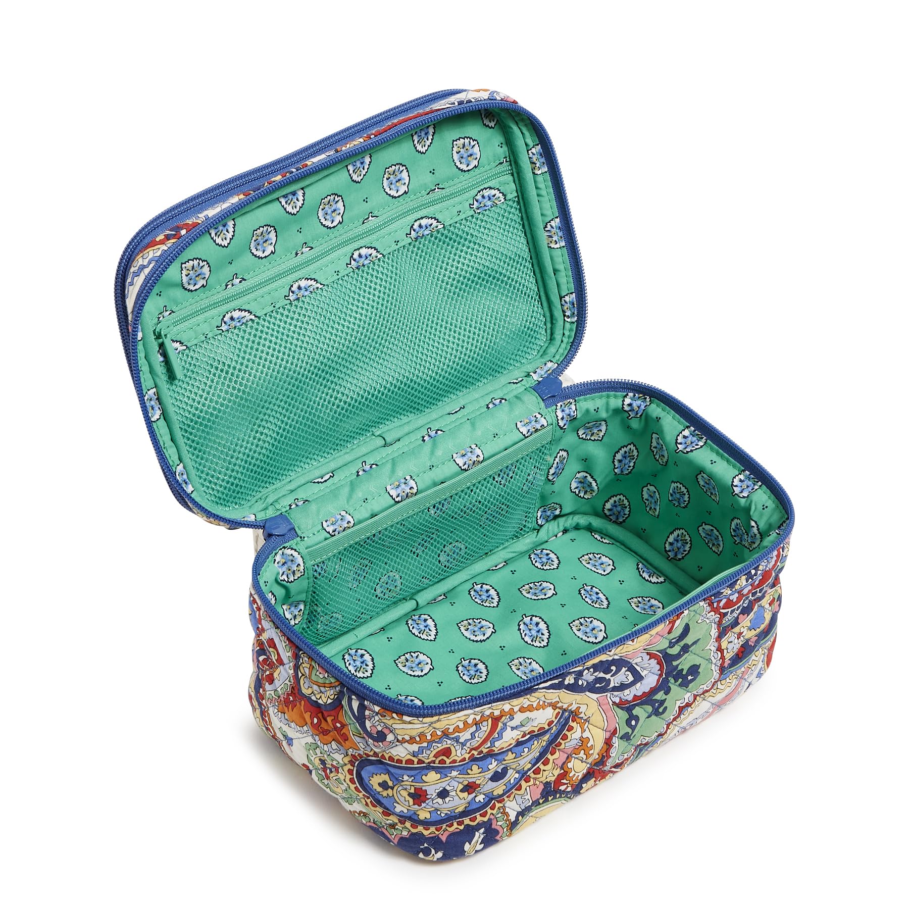 Foto 4 pulgar | Funda Organizadora De Maquillaje Para Cosméticos Vera Bradley Brush Up Cotton - Venta Internacional.