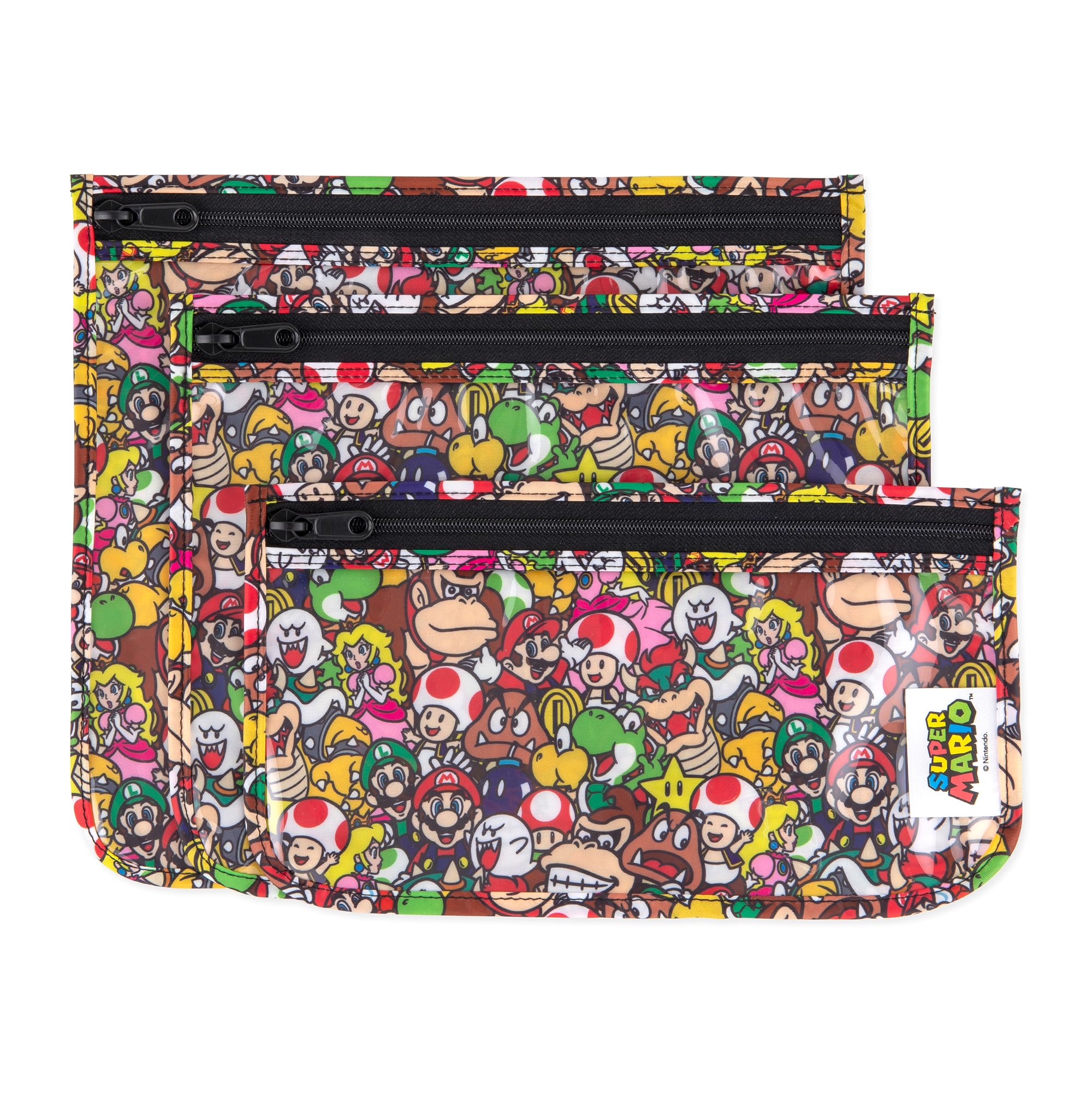 Foto 2 pulgar | Bolsa De Viaje Bumkins Toiletry Aprobada Por La Tsa Para Nintendo - Venta Internacional.