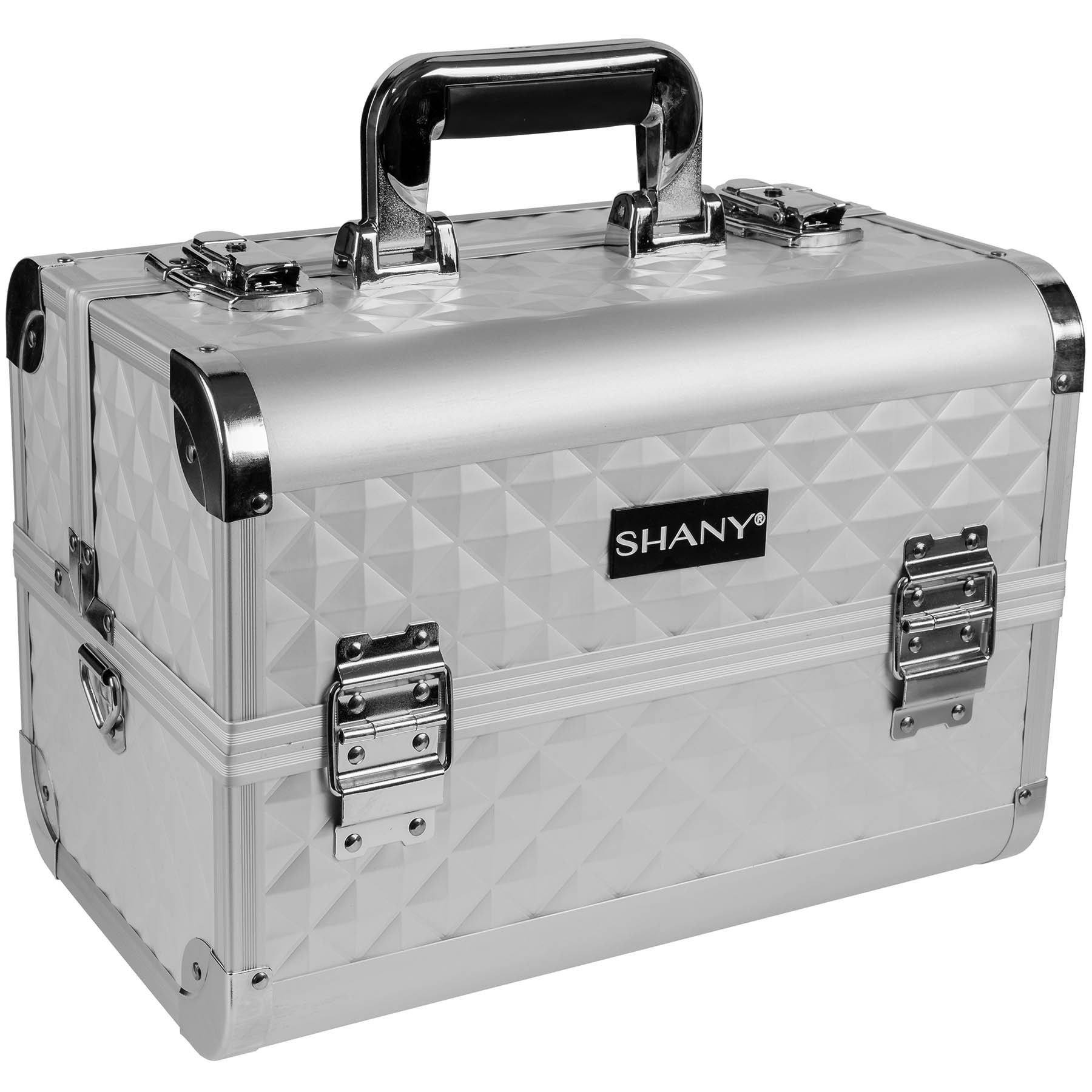 Estuche De Maquillaje Shany Premier Fantasy Con Candados Plateados - Venta Internacional. $1,309