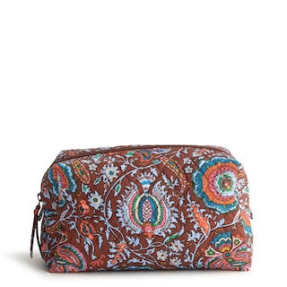 Foto 3 | Bolsa Cosmética Vera Bradley Cotton Large Marrakesh Canela - Venta Internacional.