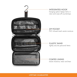 Foto 3 | Kit De Aseo Briggs & Riley Zdx Para Equipaje, Color Negro - Venta Internacional.