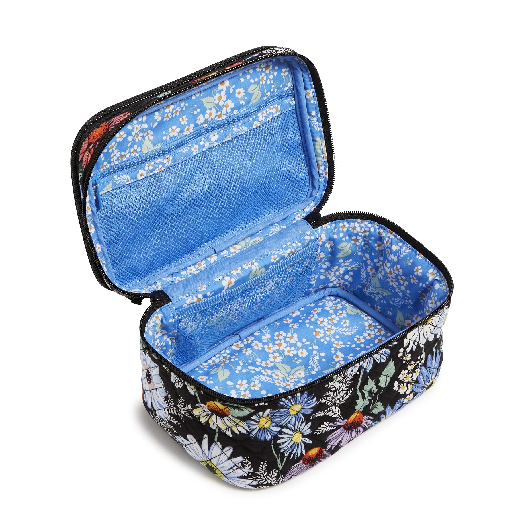 Foto 4 pulgar | Funda Organizadora De Maquillaje Para Cosméticos Vera Bradley Daisies Cotton - Venta Internacional.