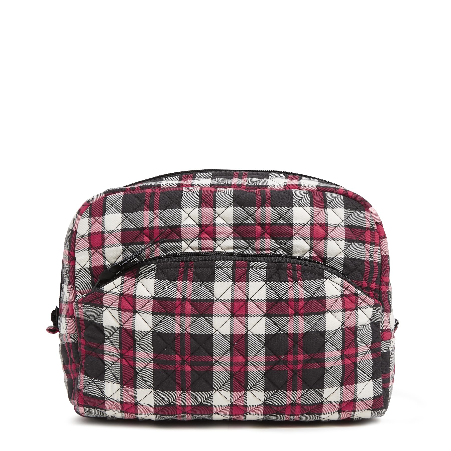 Bolsa Organizadora De Maquillaje Para Cosméticos Vera Bradley Fireplace Plaid - Venta Internacional.