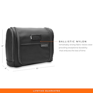 Foto 2 | Kit De Aseo Briggs & Riley Deluxe, Colgante, 28 Cm, Negro - Venta Internacional.