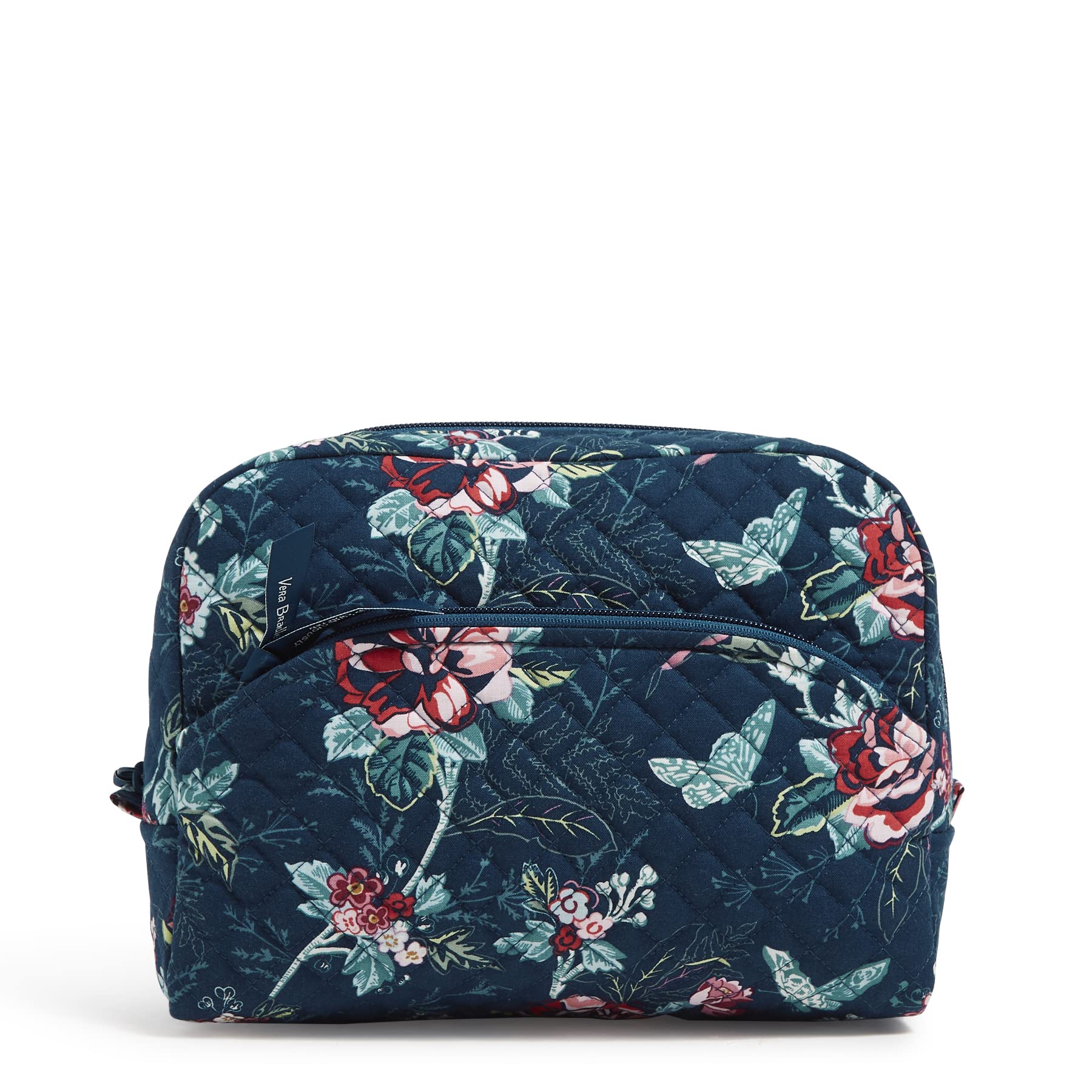 Bolsa Organizadora De Maquillaje Para Cosméticos Vera Bradley Cotton Rose Toile - Venta Internacional.