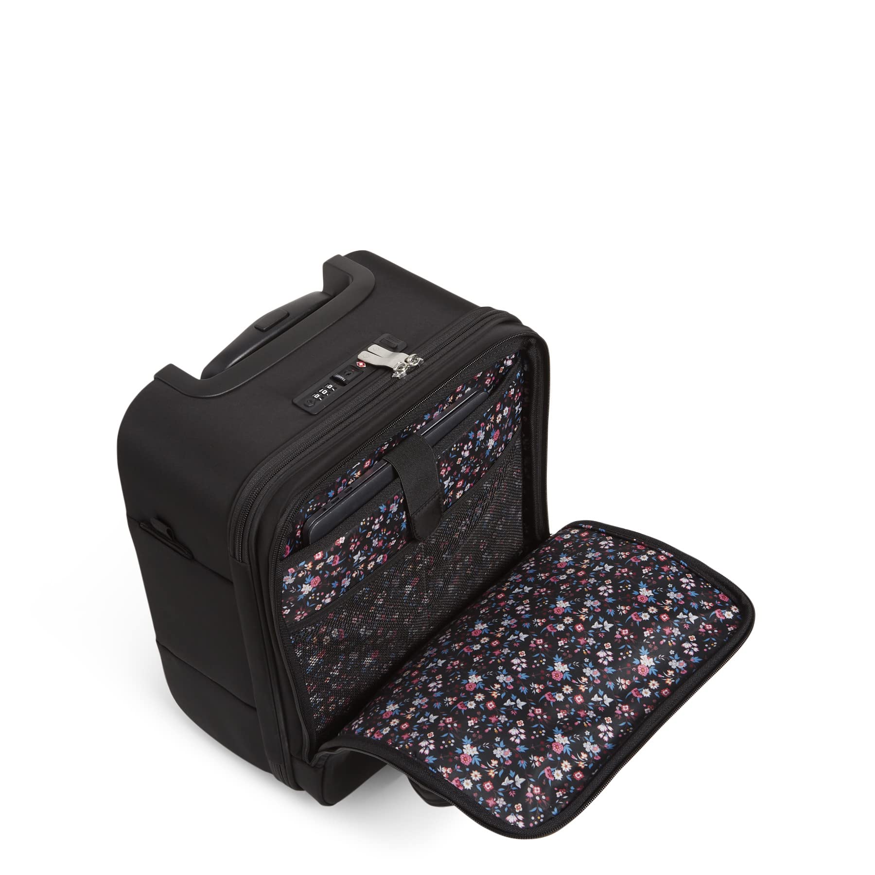 Foto 4 pulgar | Bolsa De Trabajo Vera Bradley Softside Underseat Rolling Black - Venta Internacional.