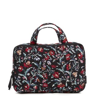 Foto 1 | Funda Organizadora De Maquillaje Vera Bradley Cotton Perennials Noir - Venta Internacional.