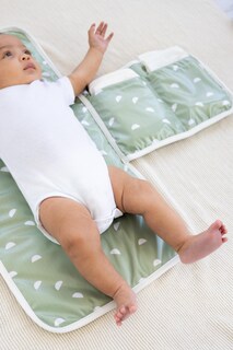 Foto 6 | Cambiador Pearhead Baby, Lavable Con Un Paño, Portátil, Verde Salvia - Venta Internacional.