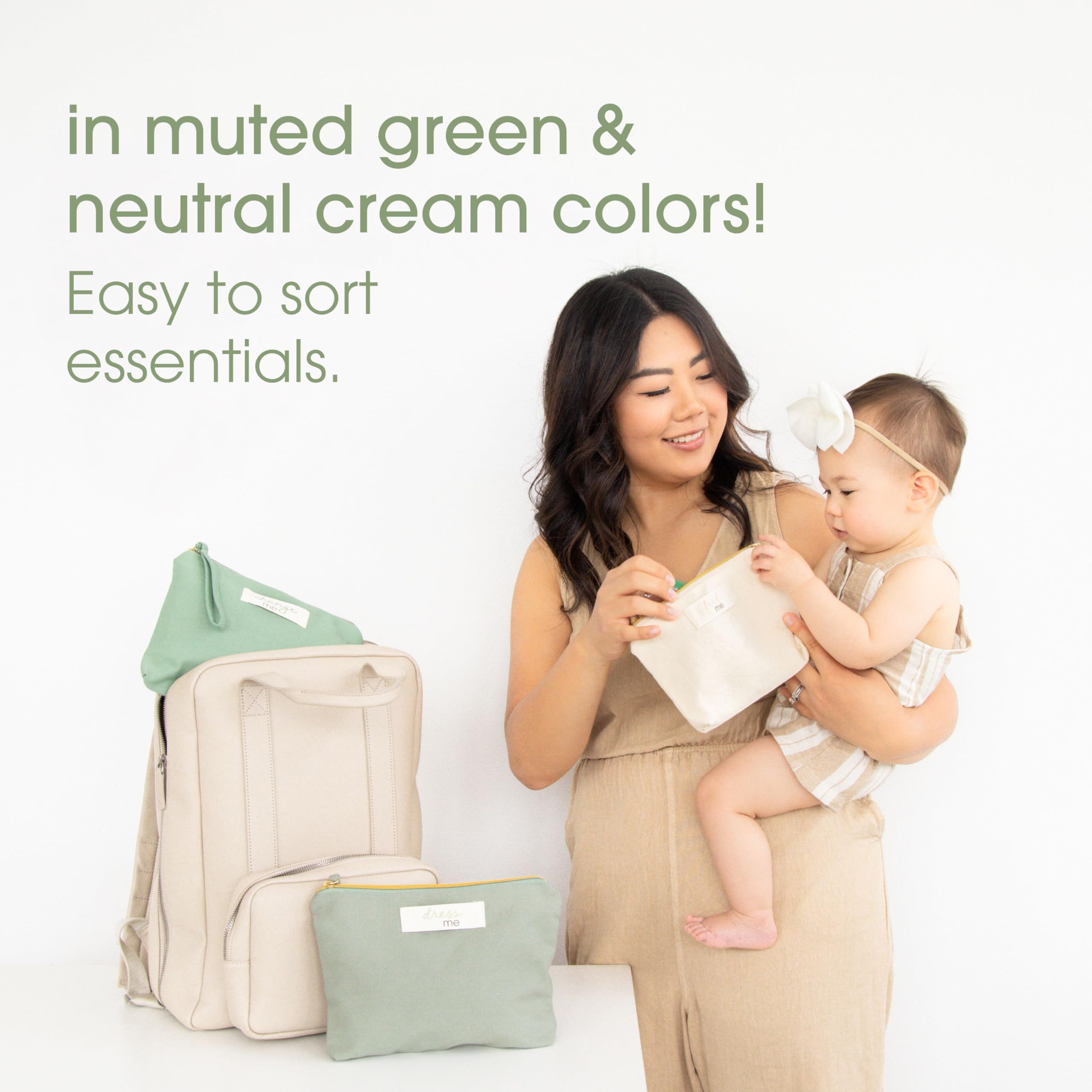 Foto 4 | Conjunto De Bolsas Organizadoras Para Pañales Pearhead Feed Change Dress - Venta Internacional.