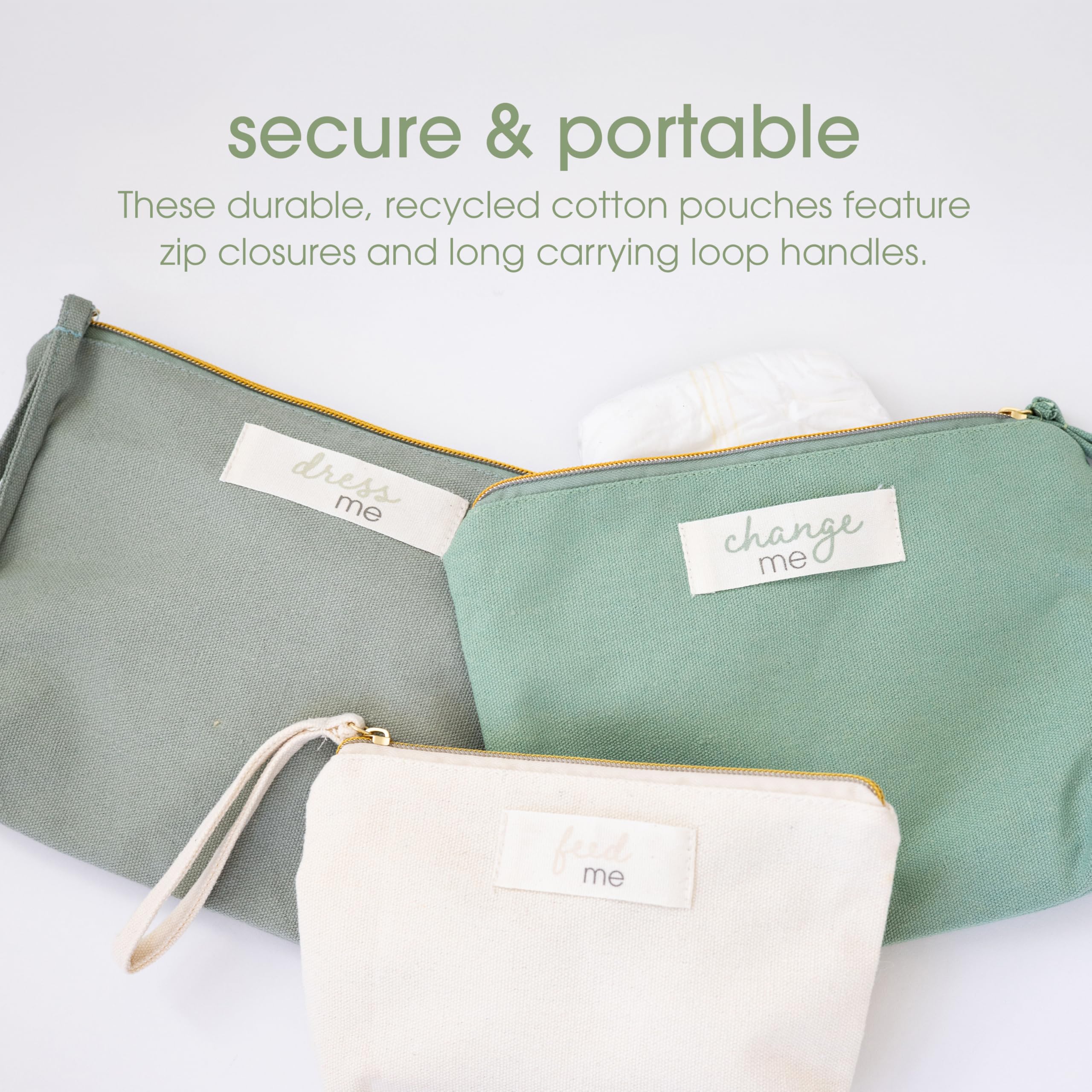 Foto 7 pulgar | Conjunto De Bolsas Organizadoras Para Pañales Pearhead Feed Change Dress - Venta Internacional.