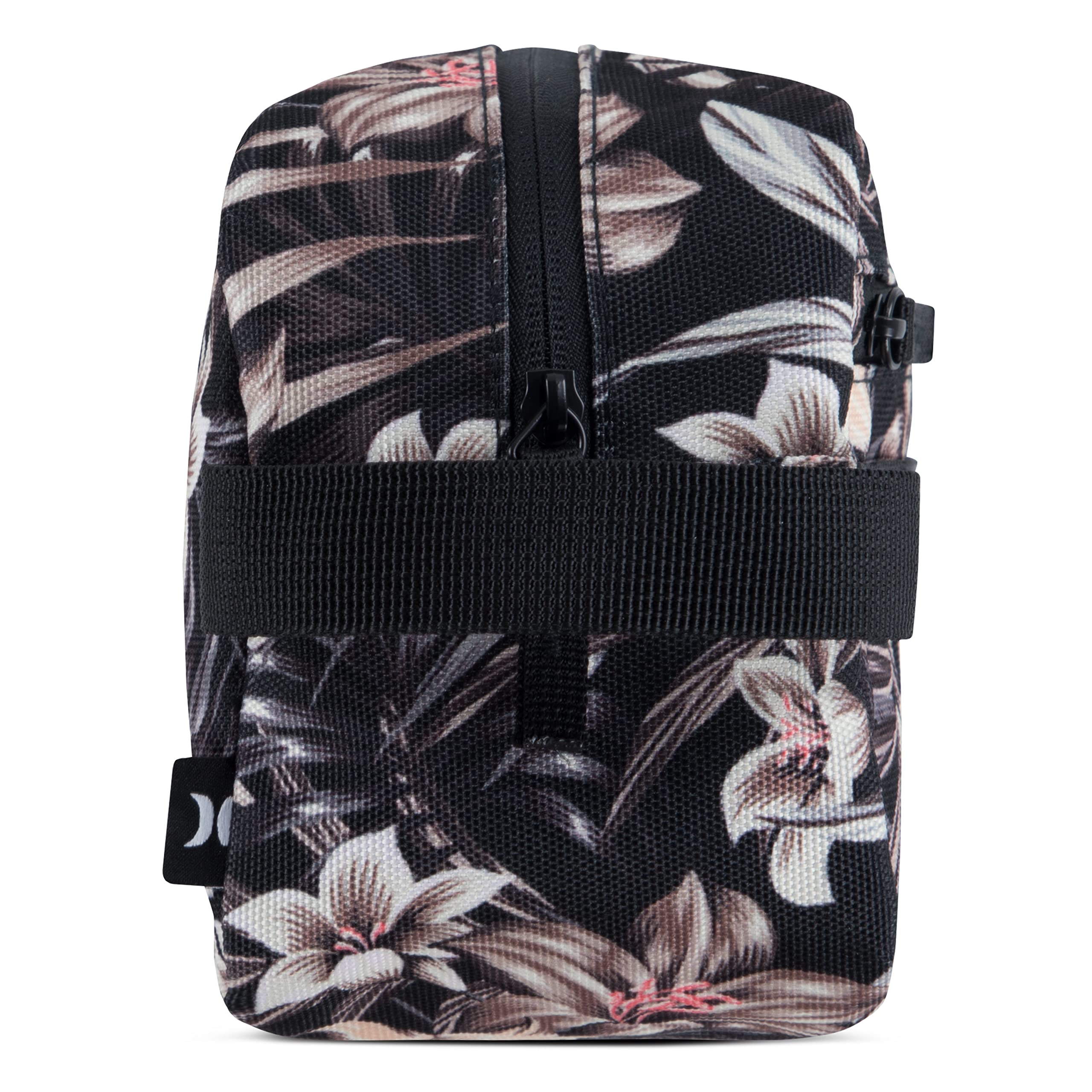 Foto 2 | Kit Travel Dopp Hurley Para Adultos, Unisex, Artículos Pequeños, Florales Y Negros - Venta Internacional.