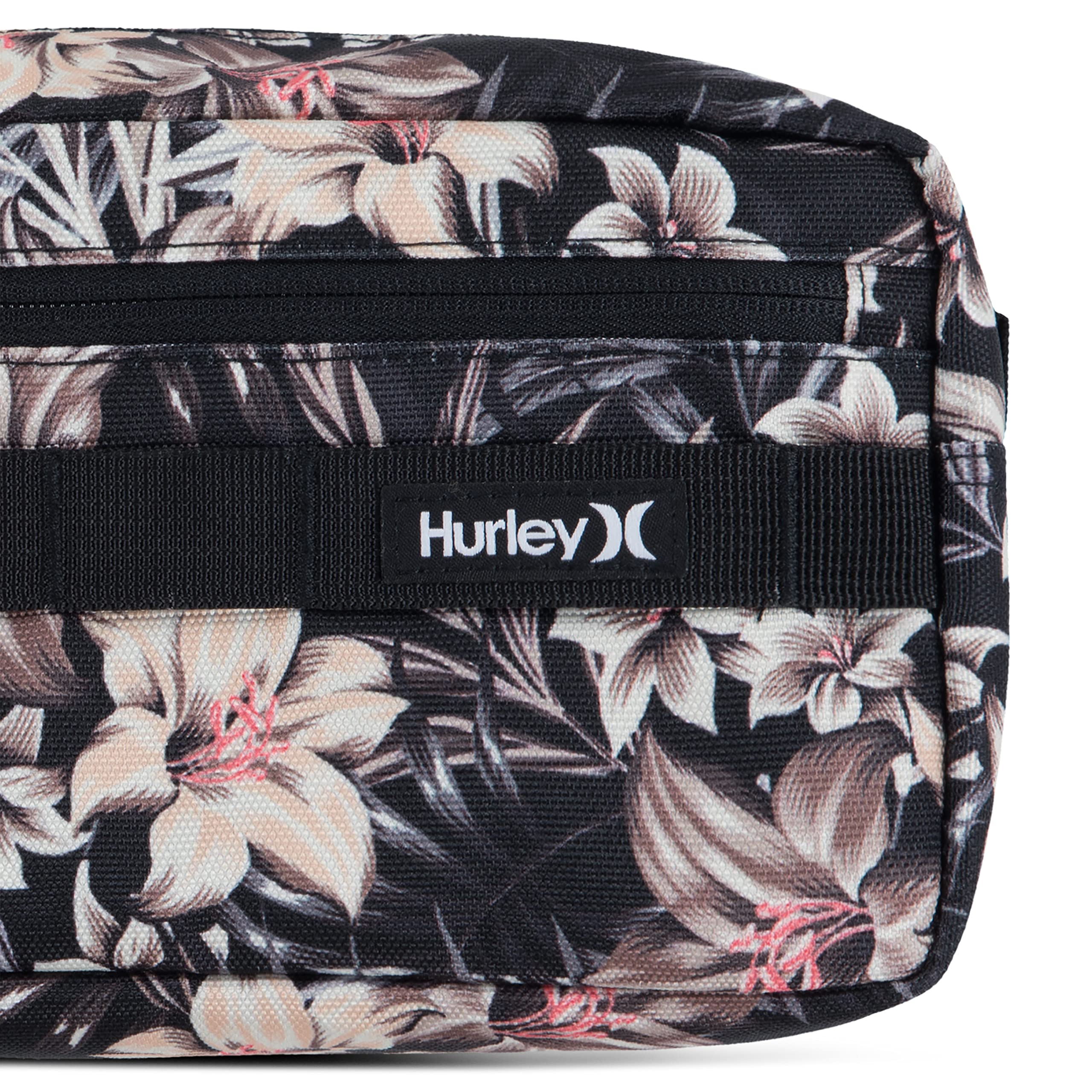 Foto 4 | Kit Travel Dopp Hurley Para Adultos, Unisex, Artículos Pequeños, Florales Y Negros - Venta Internacional.