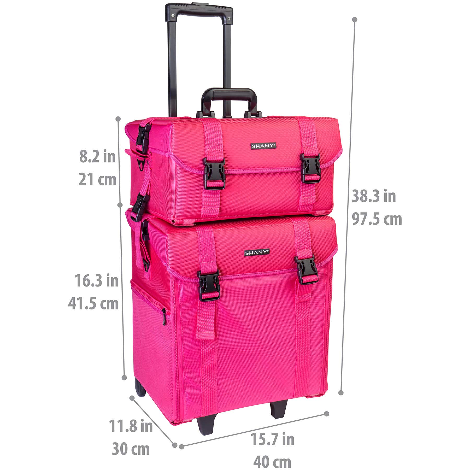 Foto 5 pulgar | Estuche Para Cosméticos Rolling Trolley Para Maquilladores Shany Summer Orchid - Venta Internacional.