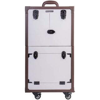 Foto 2 | Maletín De Maquillaje Con Forma De Tren, Serie Shany Rebel, Tamaño Grande, Blanco - Venta Internacional.