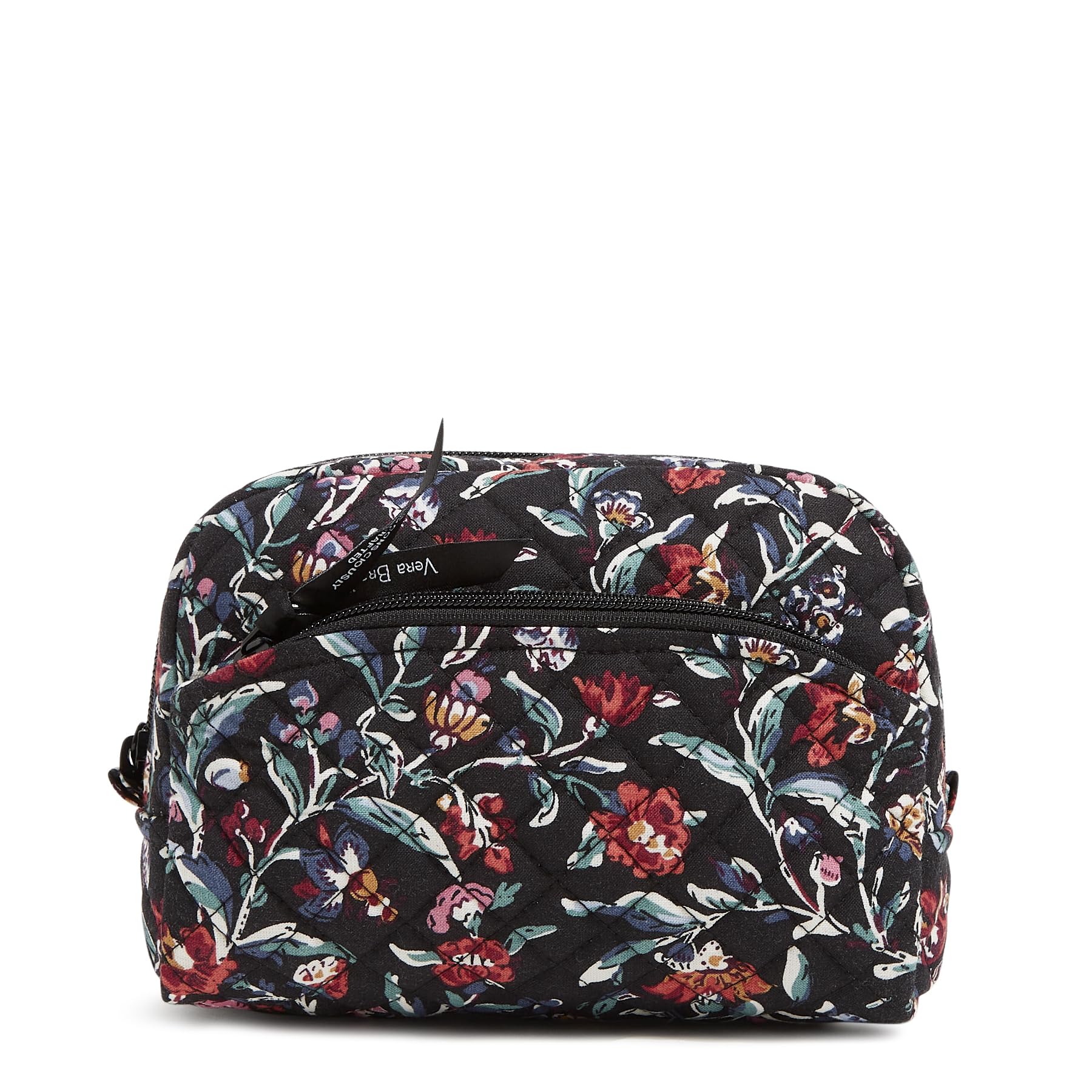 Bolsa Organizadora De Maquillaje Cosmético Vera Bradley Perennials Noir - Venta Internacional.