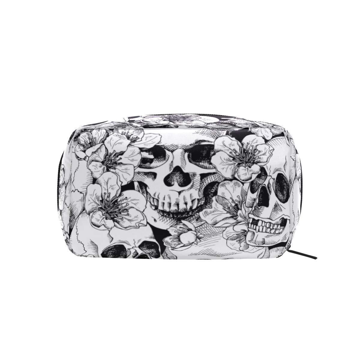 Foto 6 | Estuche De Maquillaje Zoeo Sugar Skull Mexican Floral Halloween - Venta Internacional.