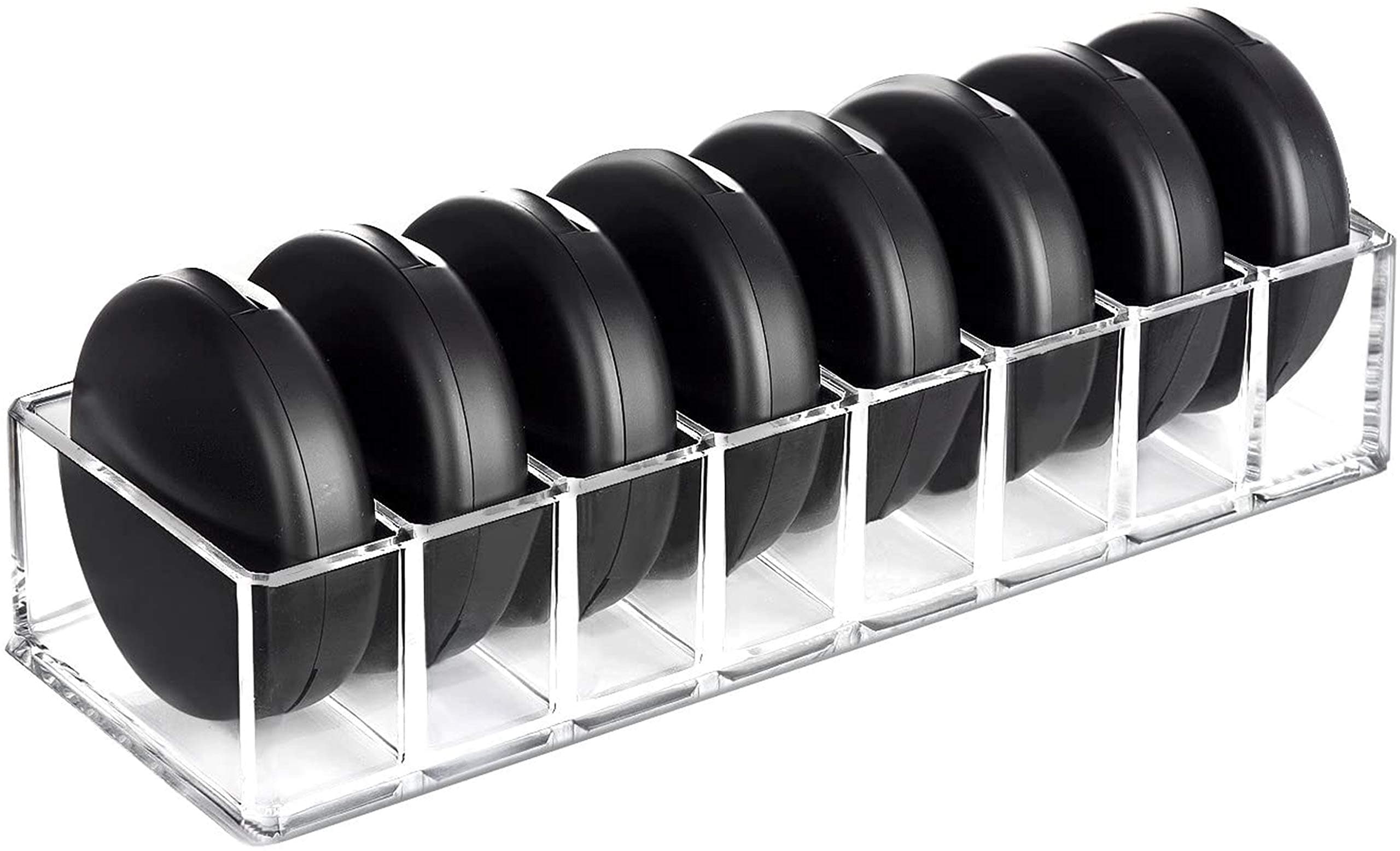 Organizador Compacto De Maquillaje Hblife Acrílico Transparente 8 Espacios - Venta Internacional $486