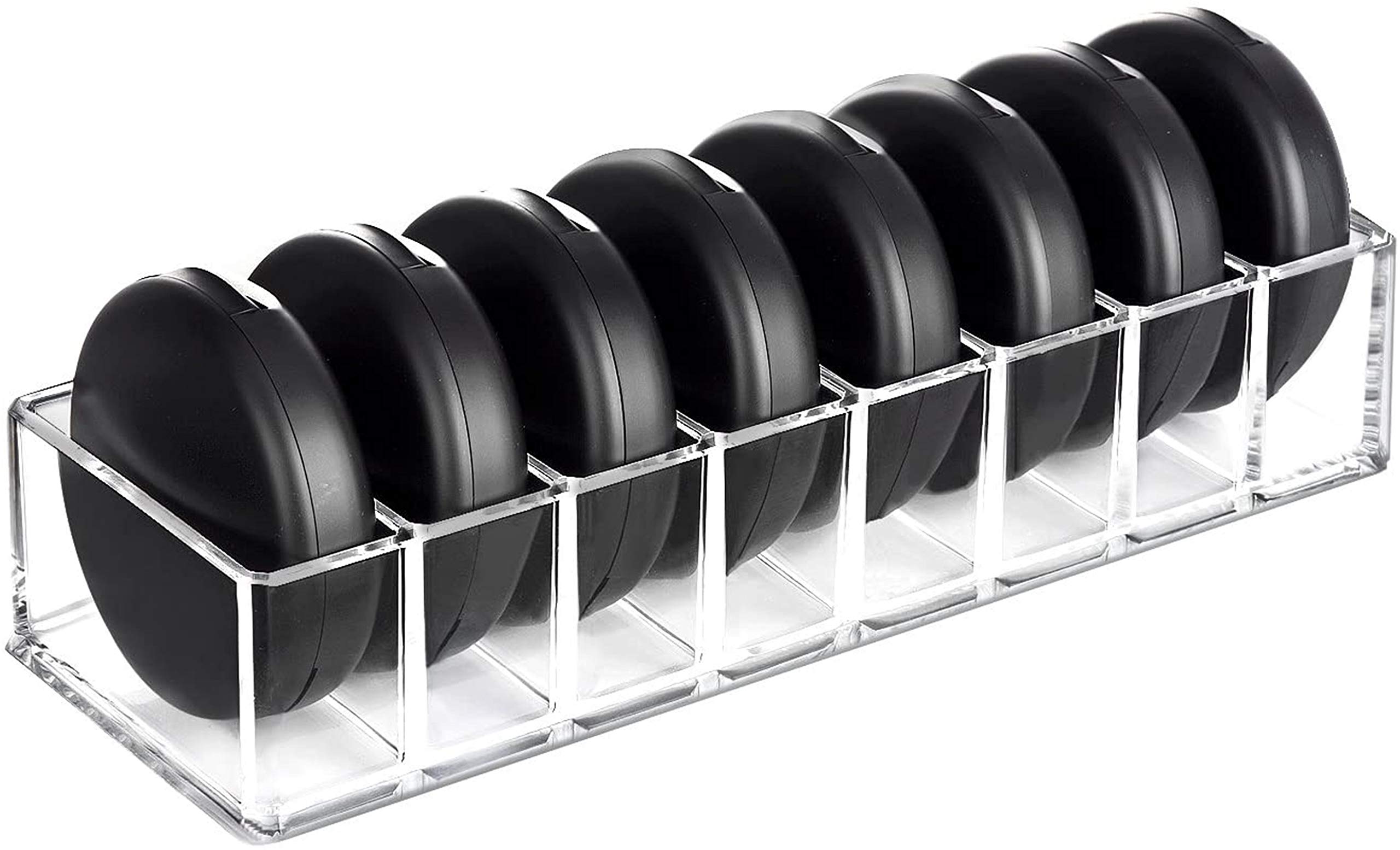 Organizador Compacto De Maquillaje Hblife Acrílico Transparente 8 Espacios - Venta Internacional