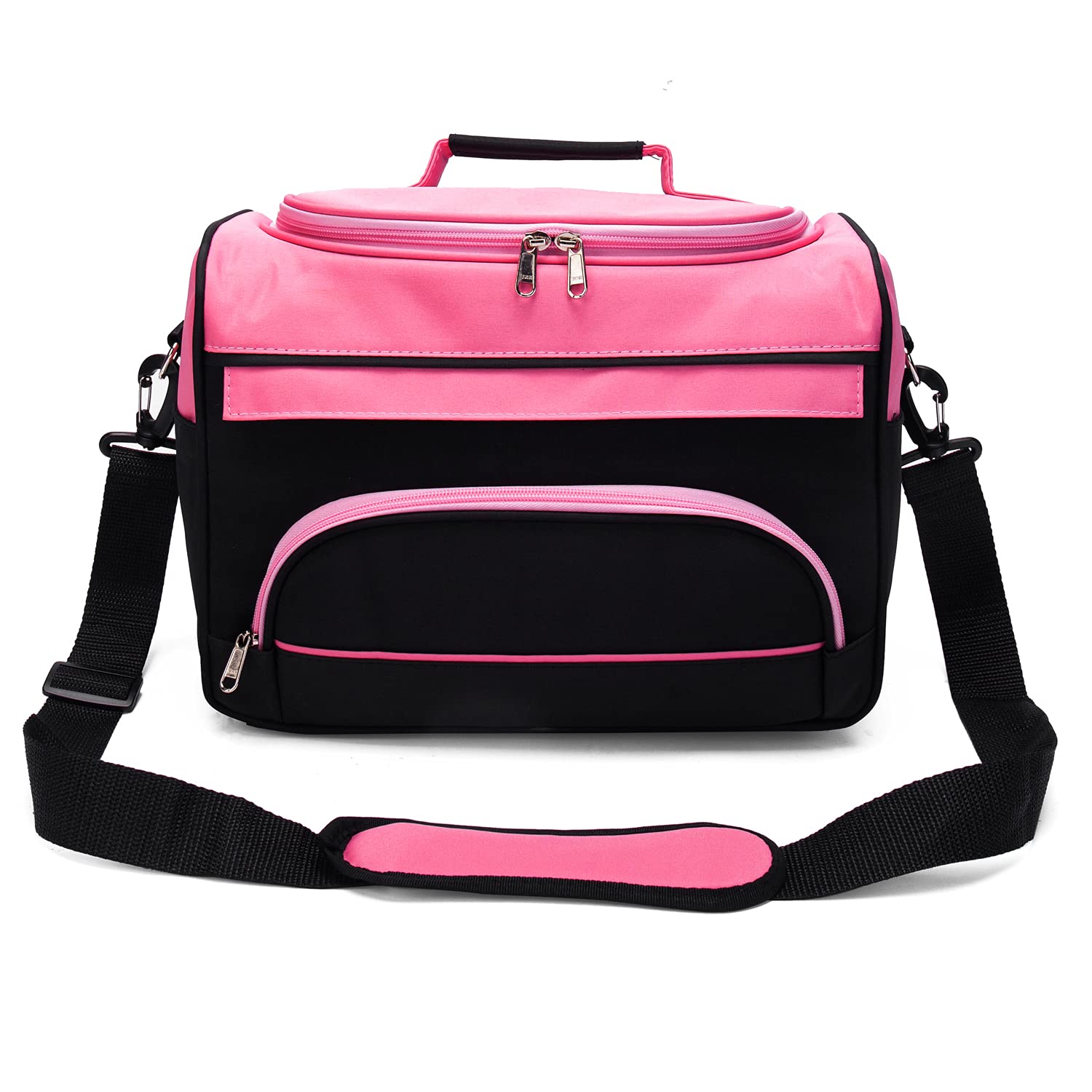 Bolsa Para Herramientas De Peluquería Maxpand Pequeña Con Correa Para El Hombro, Color Rosa - Venta Internacional.