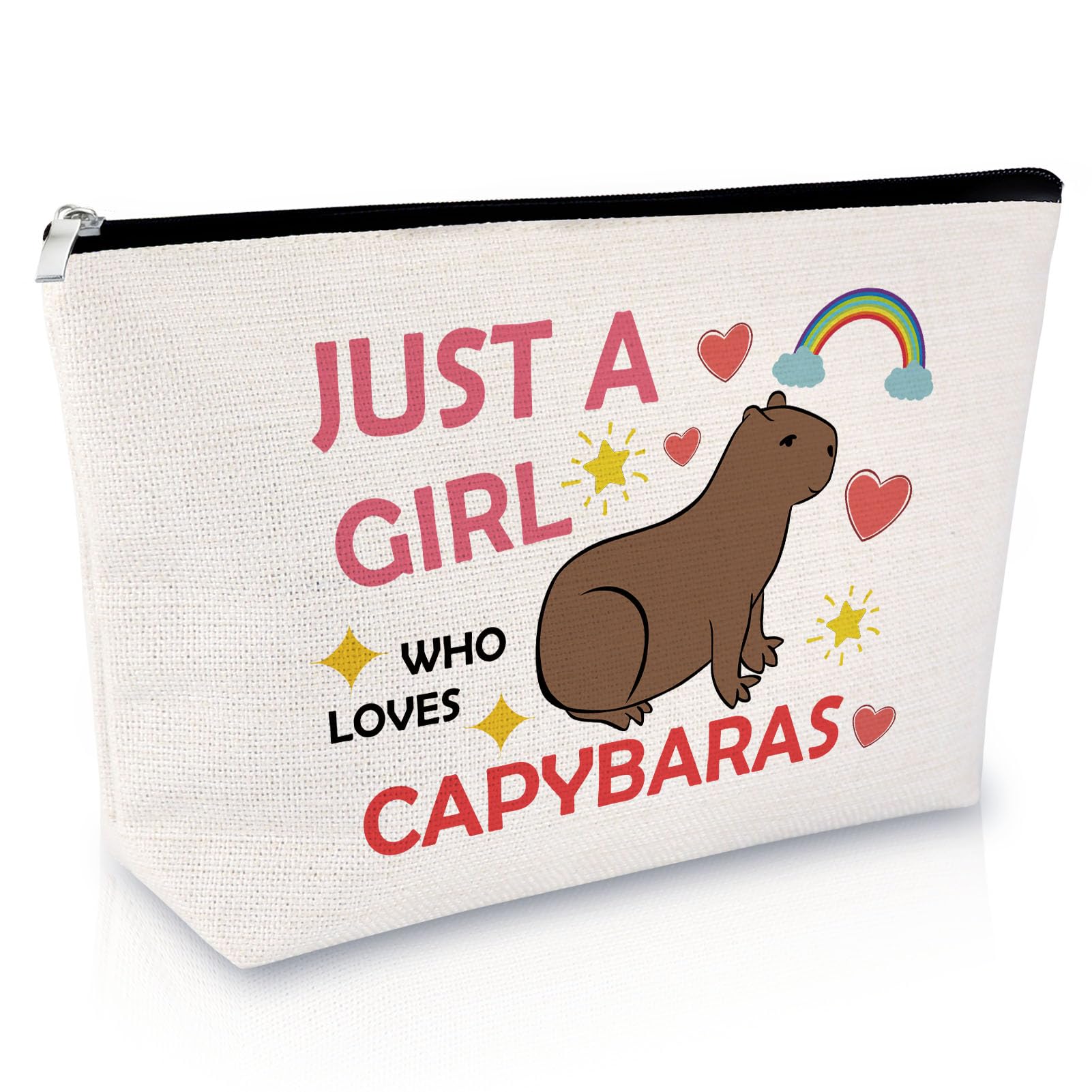 Bolsa De Maquillaje Sfodiary Capybara De Regalo Para Mujer, Bolsa De Cosméticos - Venta Internacional. $369