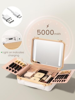 Foto 3 | Maletín de Maquillaje Rownyeon con Espejo-Venta Internacional