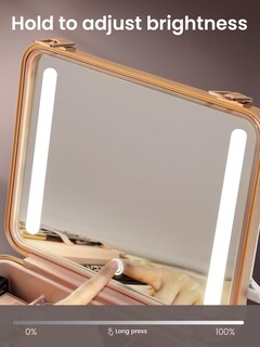Foto 4 | Maletín de Maquillaje Rownyeon con Espejo-Venta Internacional