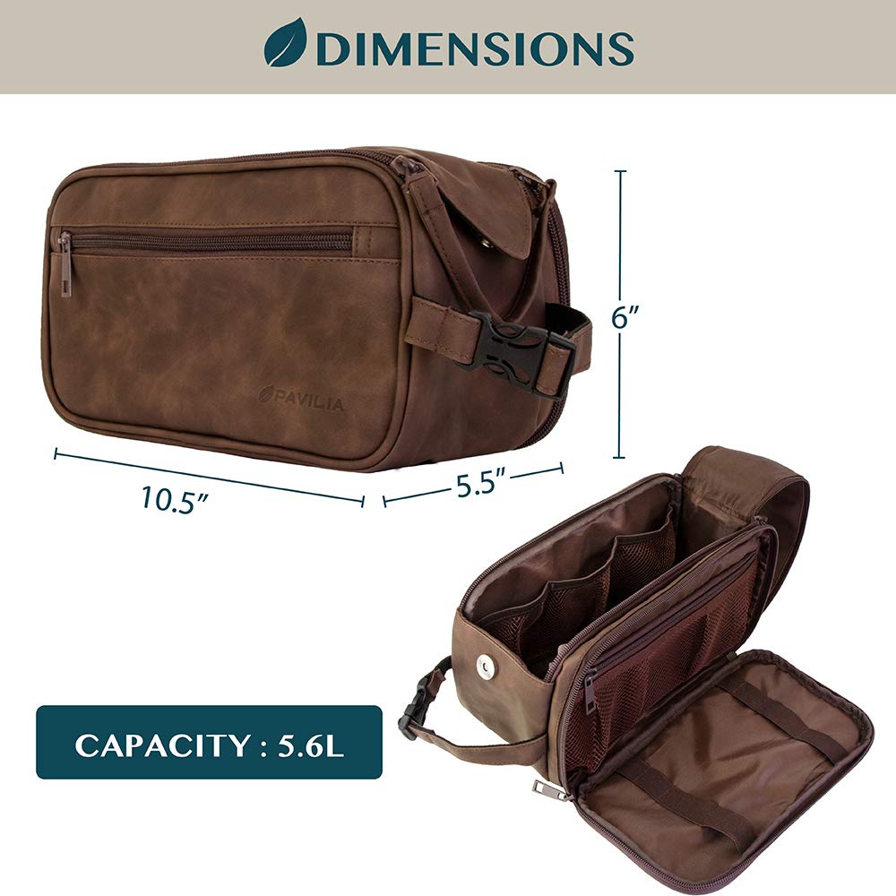 Foto 5 pulgar | Neceser Pavilia Travel Essentials Shaving Dopp Kit Para Hombre - Venta Internacional.
