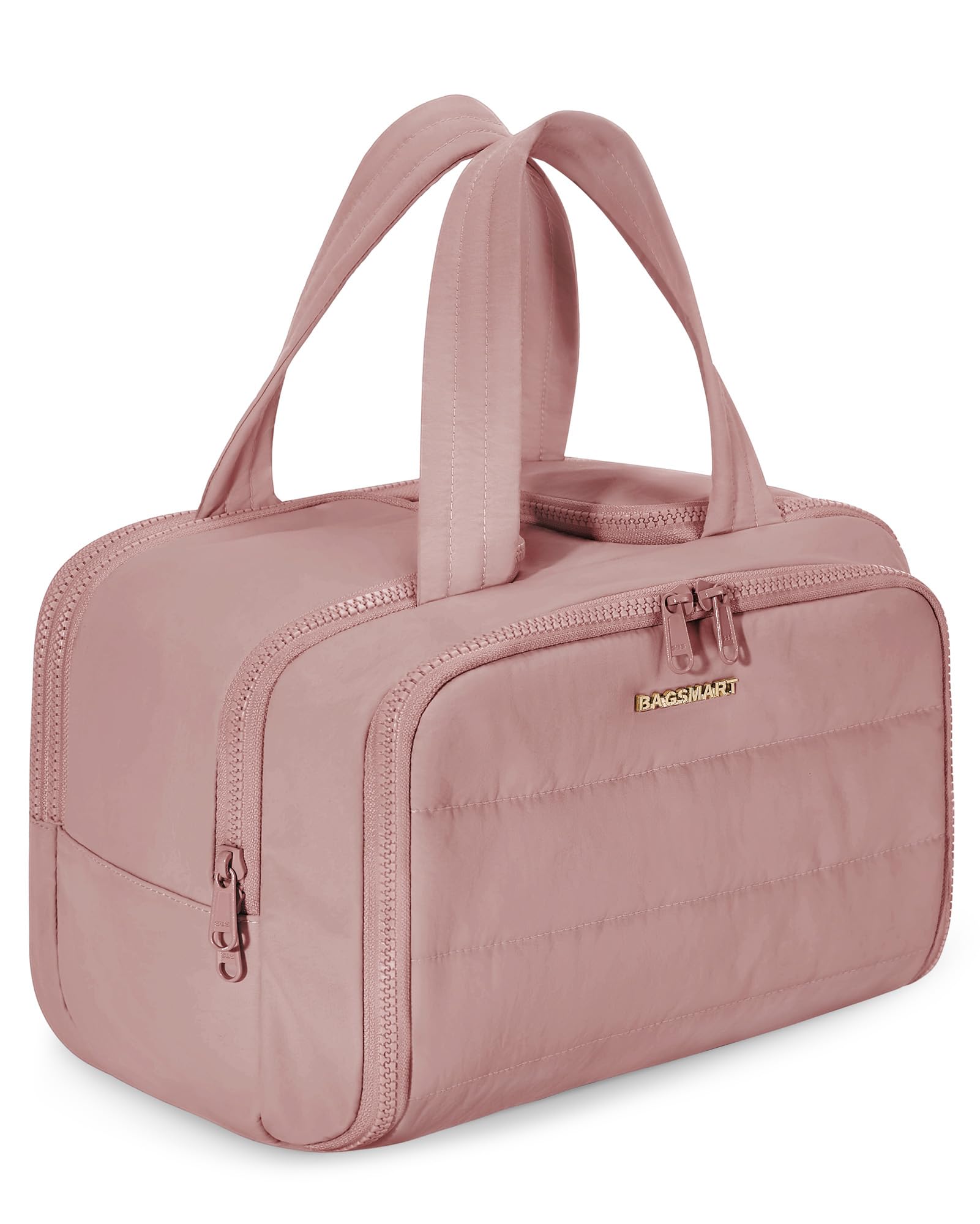 Foto 2 pulgar | Neceser Bagsmart Travel Ligero Para Mujer Rosa - Venta Internacional.