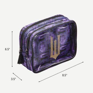 Foto 3 | Neceser Conair Wicked, Organizador Con Doble Cremallera, Color Morado - Venta Internacional.