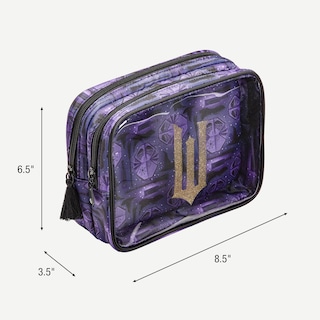 Foto 4 | Neceser Conair Wicked, Organizador Con Doble Cremallera, Color Morado - Venta Internacional.