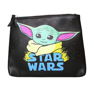 Foto 2 | Set De Bolsas Cosméticas Disney Star Wars Mandalorian Grogu De Piel Sintética - Venta Internacional.