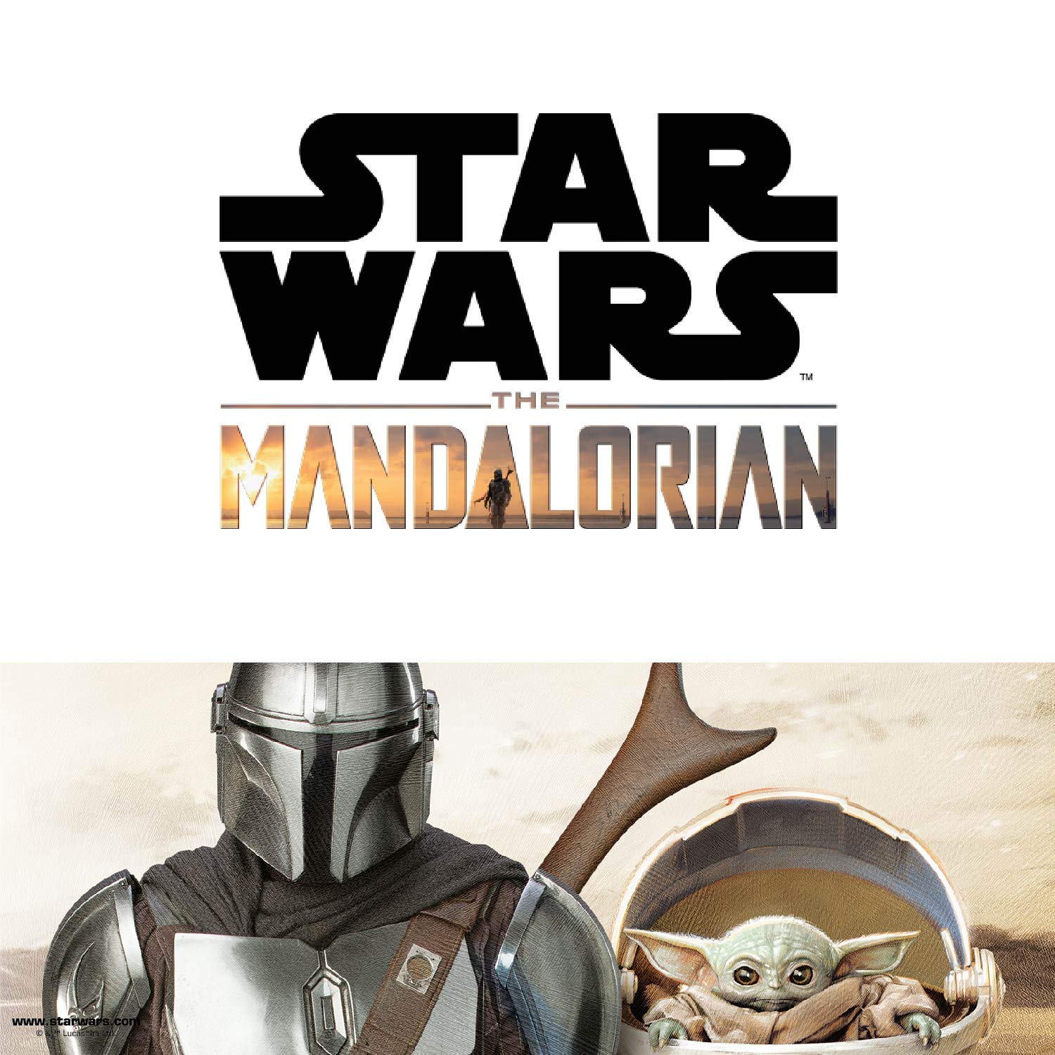 Foto 6 | Set De Bolsas Cosméticas Disney Star Wars Mandalorian Grogu De Piel Sintética - Venta Internacional.