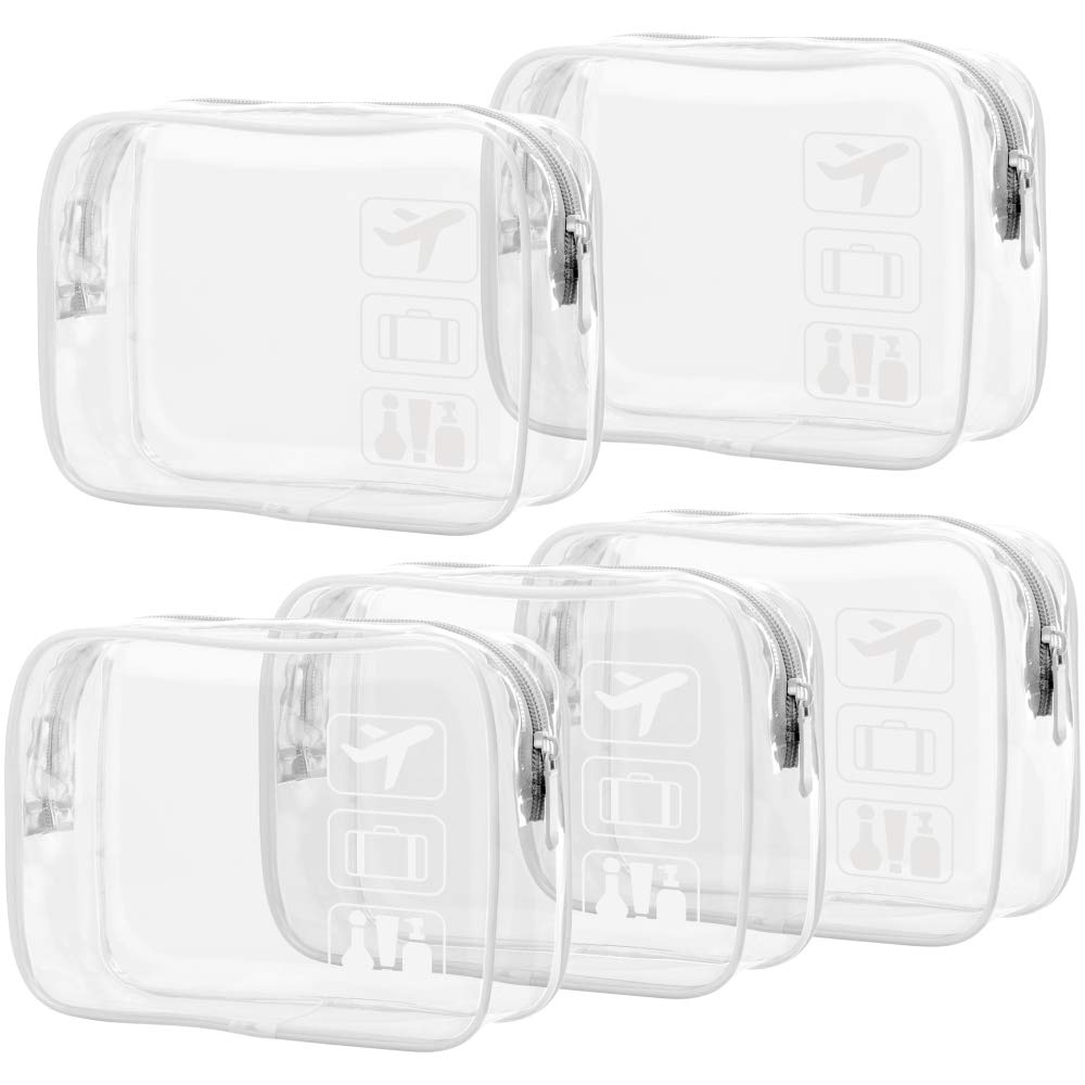 Foto 2 pulgar | Bolsa de Maquillaje Transparente Packism 5 Piezas - Venta Internacional