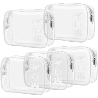Foto 1 | Bolsa de Maquillaje Transparente Packism 5 Piezas - Venta Internacional