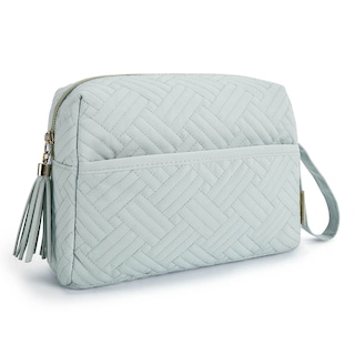 Foto 1 | Bolsa De Maquillaje Bagsmart Para Cosméticos, Artículos De Tocador De Viaje, Color Azul Claro - Venta Internacional.