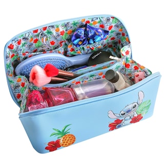 Foto 4 | Cosmetiquera Disney Azul de Stitch-Venta Internacional