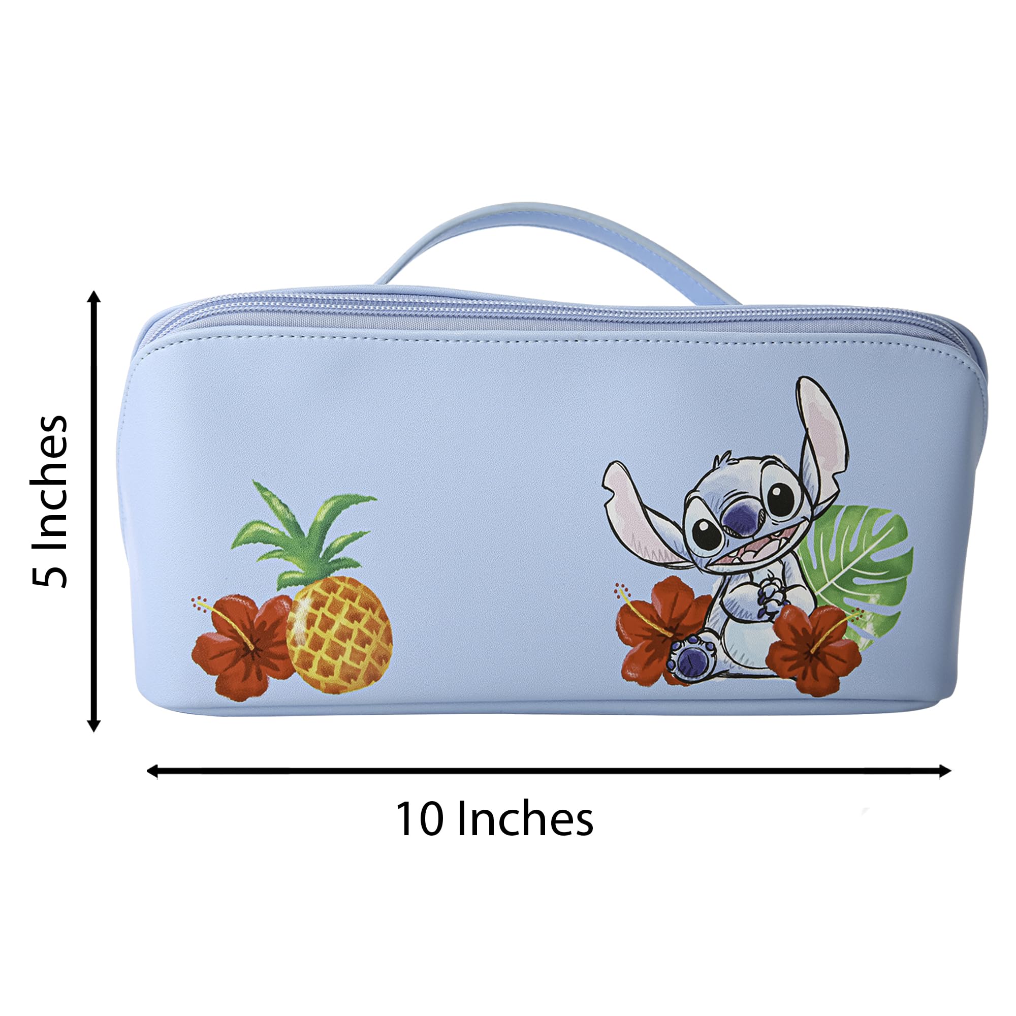Foto 6 pulgar | Cosmetiquera Disney Azul de Stitch-Venta Internacional