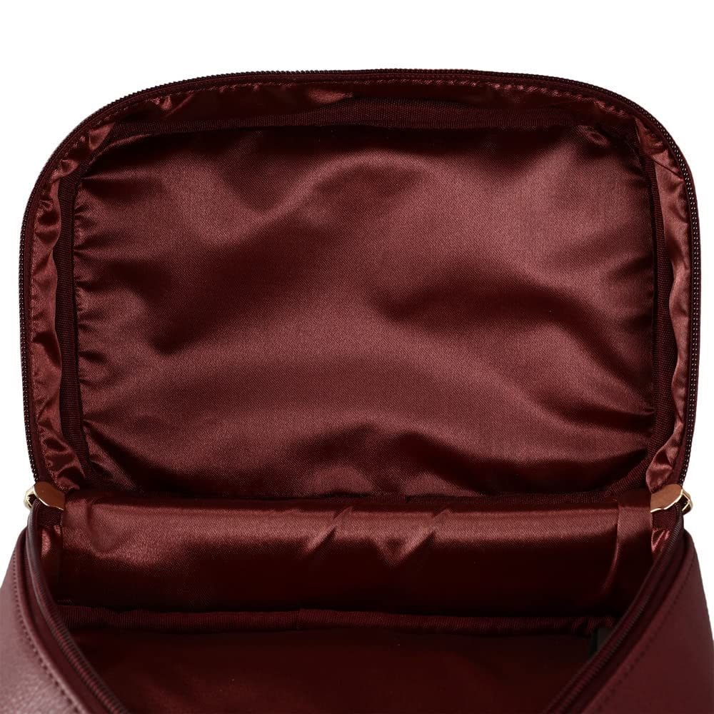 Foto 6 pulgar | Bolsa De Cosméticos Bioworld Disney La Bella Y La Bestia Rose - Venta Internacional.