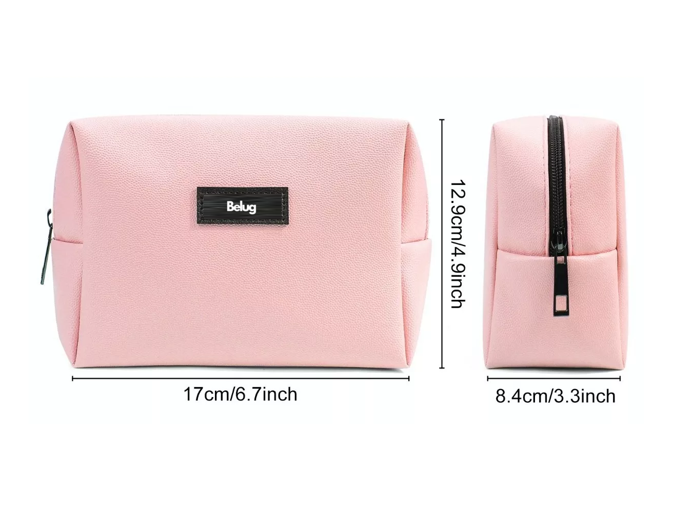 Foto 2 | Cosmetiquera De Viaje Portátil Para Dama, Color Rosa