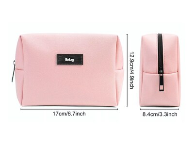 Foto 2 | Cosmetiquera De Viaje Portátil Para Dama, Color Rosa