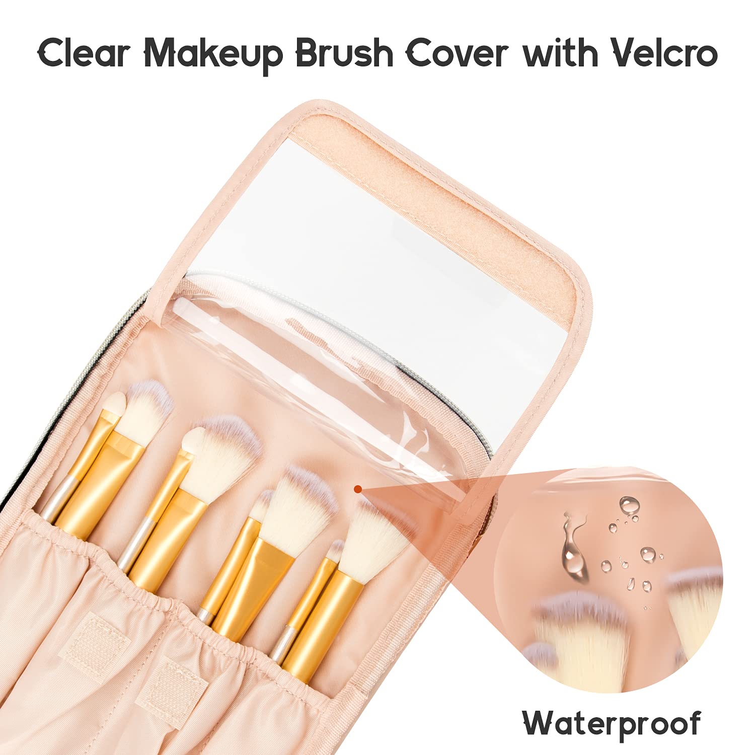 Foto 7 pulgar | Bolsa De Maquillaje Ocheal Portátil Para Cosméticos De Gran Capacidad, Color Negro - Venta Internacional.