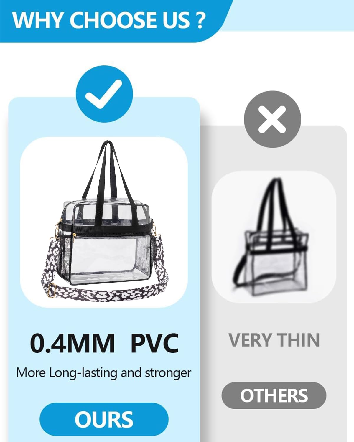 Foto 5 pulgar | Bolsa Transparente Paxiland Para Eventos En Estadios, 30 X 15 X 30 Cm - Venta Internacional.