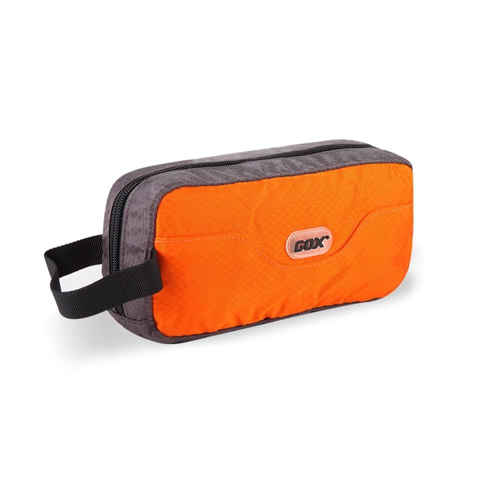 Neceser De Viaje Gox Dopp Kit - Funda Para Hombre, Color Naranja - Venta Internacional.