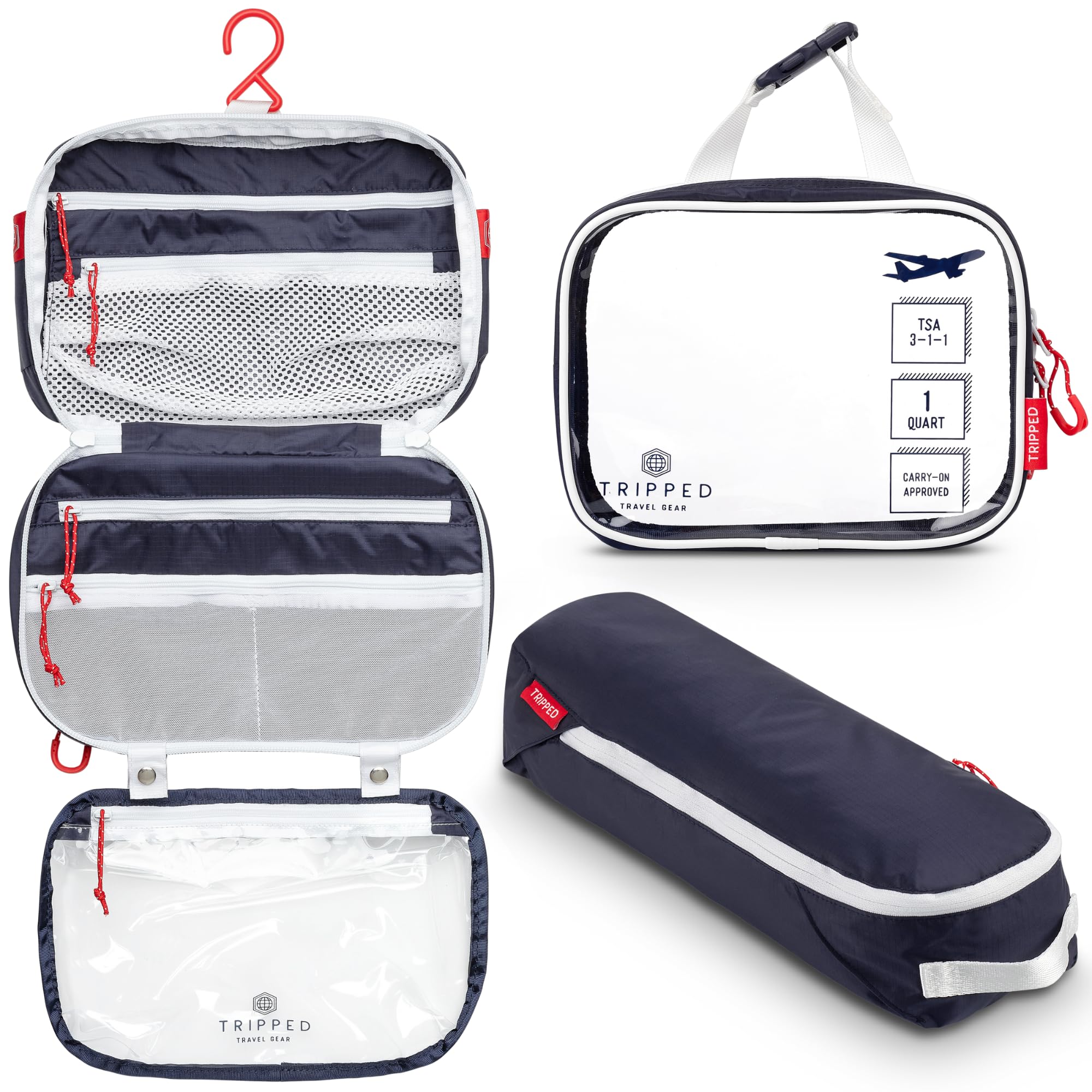 Foto 1 | Set De Neceseres Tripped Para Colgar Artículos De Viaje +311 Tsa - Venta Internacional.
