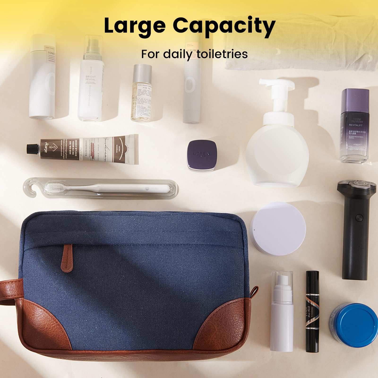 Foto 6 | Neceser Vorspack, Tamaño Grande, Para Colgar, Para Hombre, Color Azul Marino - Venta Internacional.