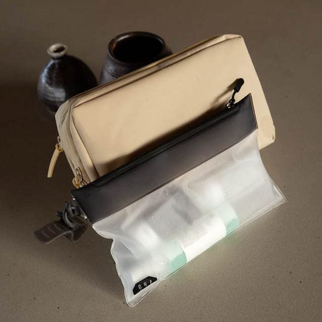Foto 5 | Neceser De Viaje Gravel The Pouch, Aprobado Por La Tsa, Transparente - Venta Internacional.